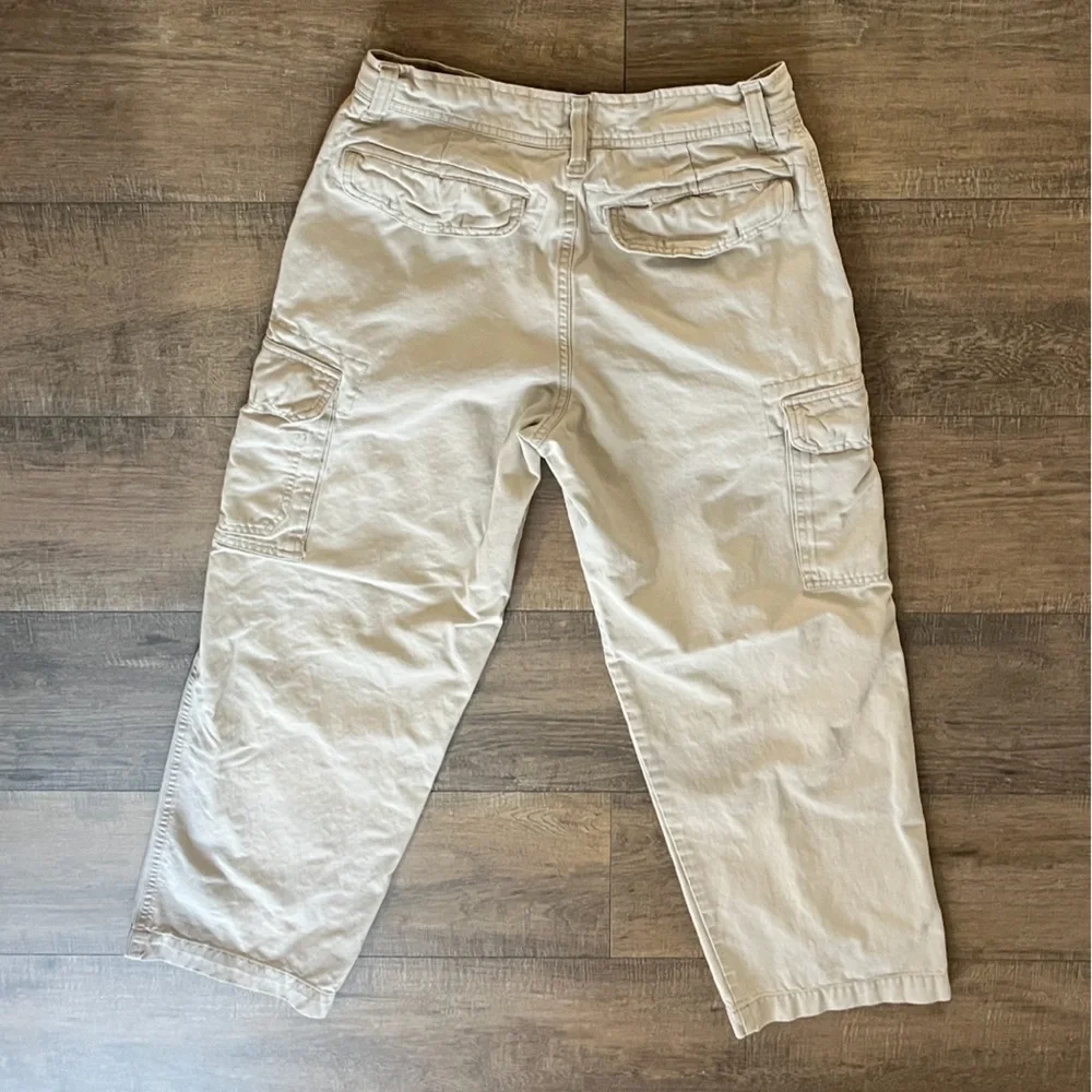 Old Navy Men's Beige Cargo Pants - Casual Utility Style Size 29x30 GUC